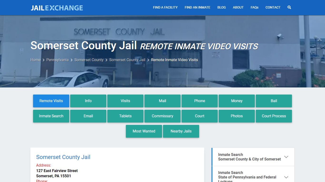 Video Visitation - Somerset County Jail, PA - Jail Exchange